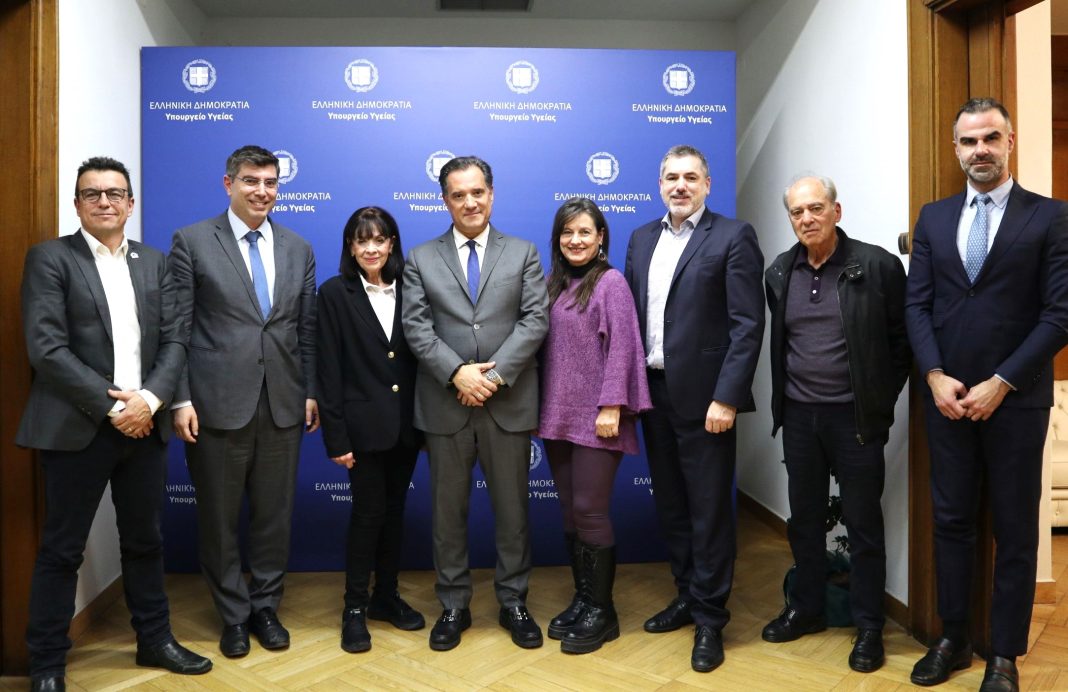 Άδωνις Γεωργιάδης: Συναντήθηκε με εκπροσώπους της Ένωσης Ασθενών Ελλάδας