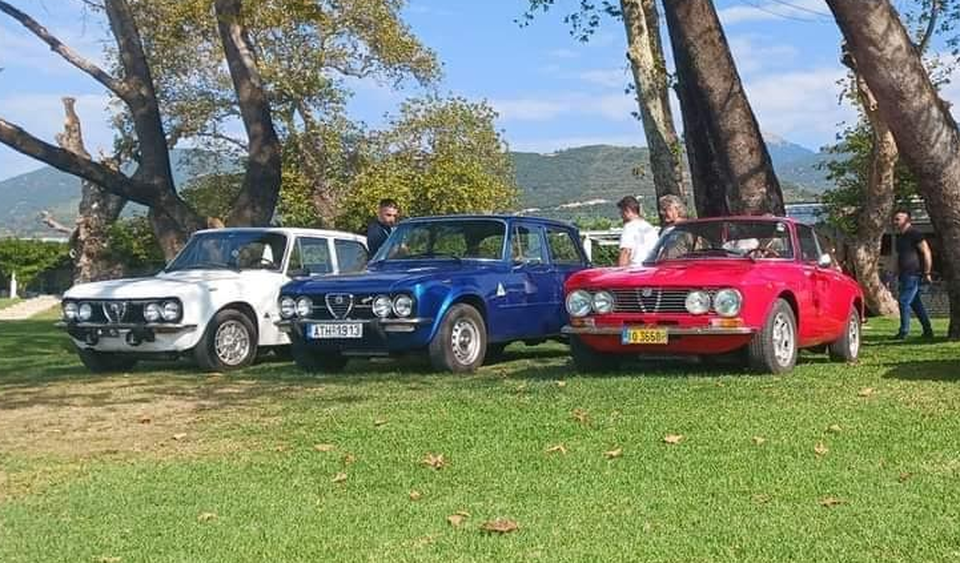 Αξεχαστη Συναντηση Φιλων της Alfa Romeo στην Λιμνη Τριχωνίδα
