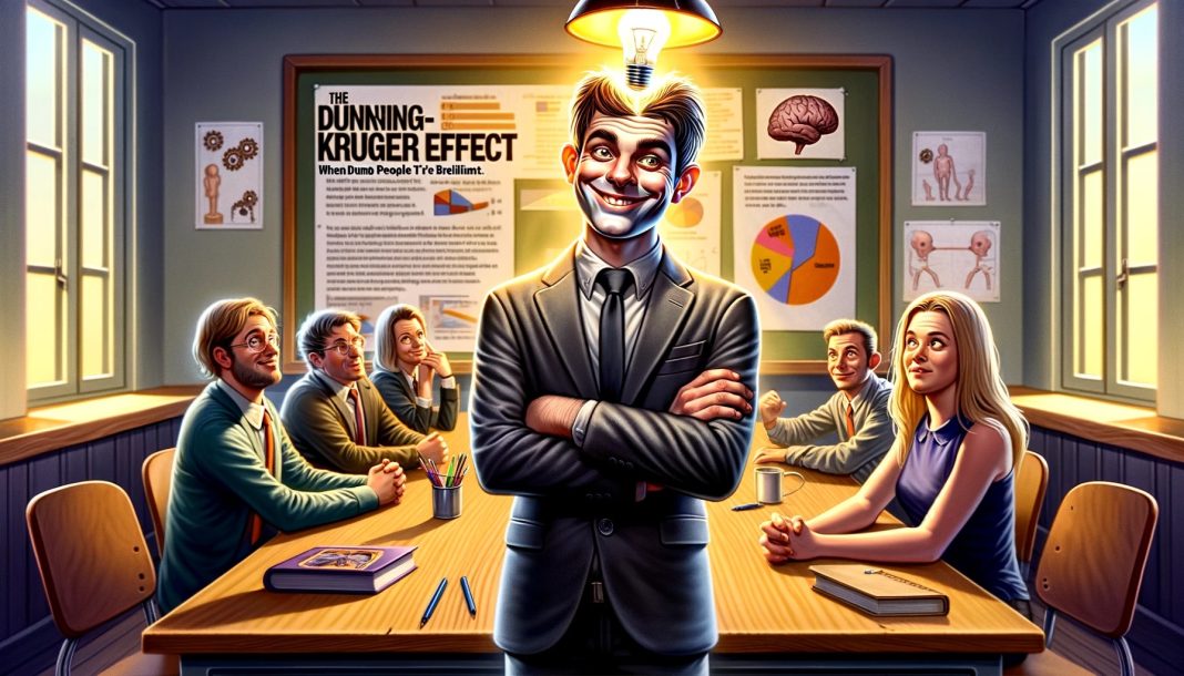 ΑναΓνώση του Dunning-Kruger: Όταν αυτός που νομίζει ότι ξέρει τα πάντα είναι πιο άγνωστος απ’ ό,τι νομίζει
