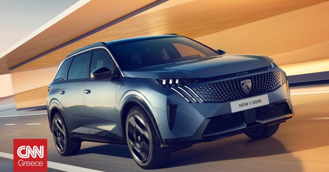 Ανακοινώθηκε το νέο Peugeot E-5008: Ένα μεγάλο SUV με ηλεκτρικές εκδόσεις
