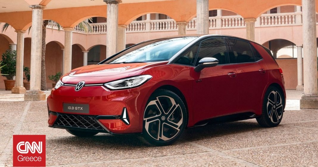 VW ID.3 GTX: Το νέο ηλεκτρικό αυτοκίνητο με αγωνιστική έμπνευση
