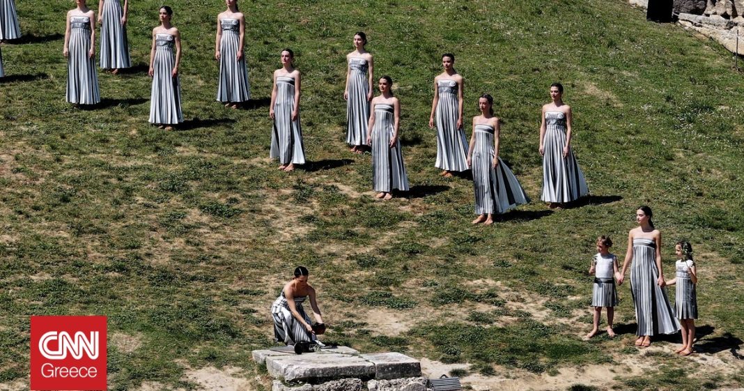 Αρχίζει η προετοιμασία για την Αφή της Ολυμπιακής Φλόγας: Αποκαλυπτήρια συγκλονιστικών εικόνων
