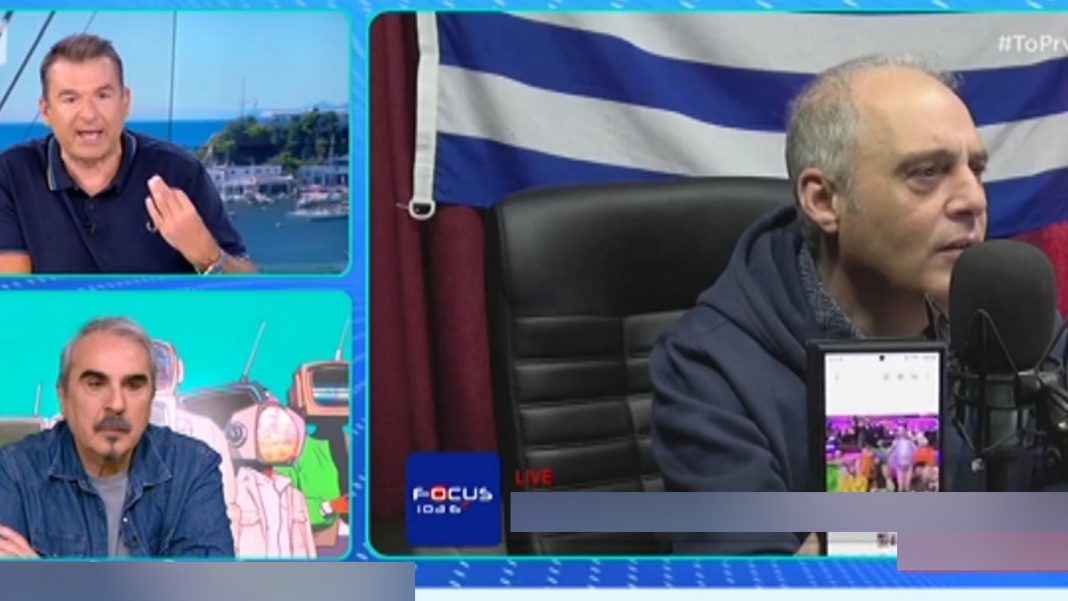 Αυθόρμητη οργή του Λιάγκα κατά του Βελόπουλου για τη Eurovision: 