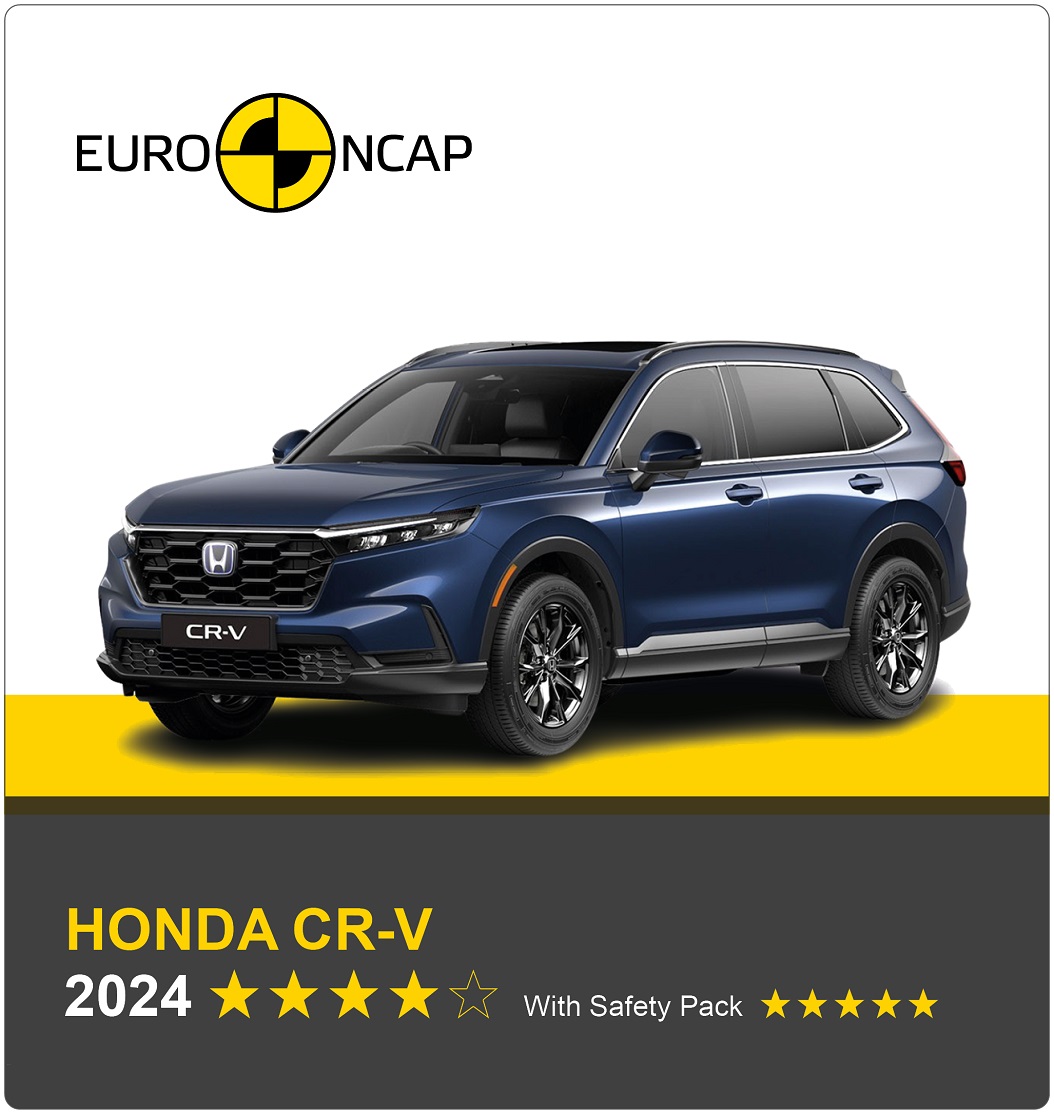 Η νέα Honda CR-V ξεχωρίζει με 5 αστέρια στις δοκιμές πρόσκρουσης (video)
