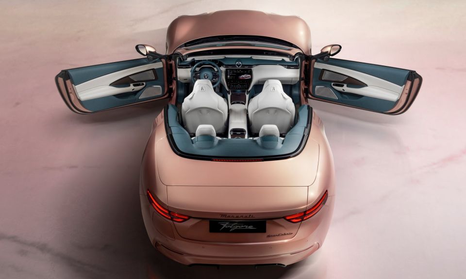 Η νέα Maserati Grancabrio Folgore: Ηλεκτρική απόλαυση σε υπερπολυτελές κάμπριο 
