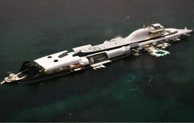 Ξεχάστε τα «superyachts»: Έρχονται τα «υπερυποβρύχια»- Δείτε τις πολιτείες υπέρμετρης χλιδής στα βάθη των ωκεανών