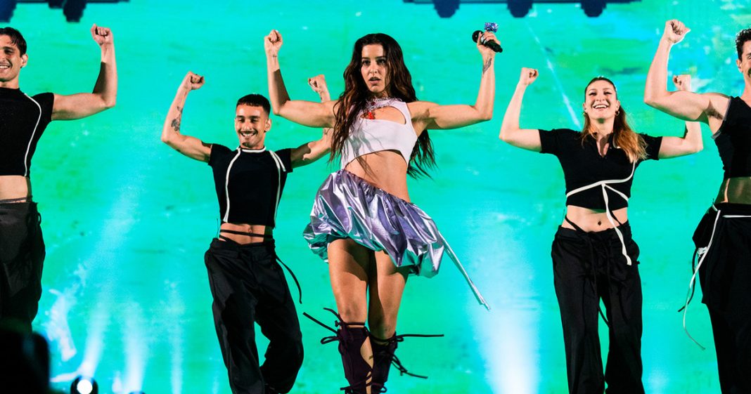 Μαρίνα Σάττι ξεκινά δυναμικά στη Eurovision 2024 με εντυπωσιακή πρόβα