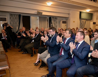 Μαζική προσέλευση στην παρουσίαση του νέου βιβλίου του Άγγελου Τσιγκρή στην Αθήνα
