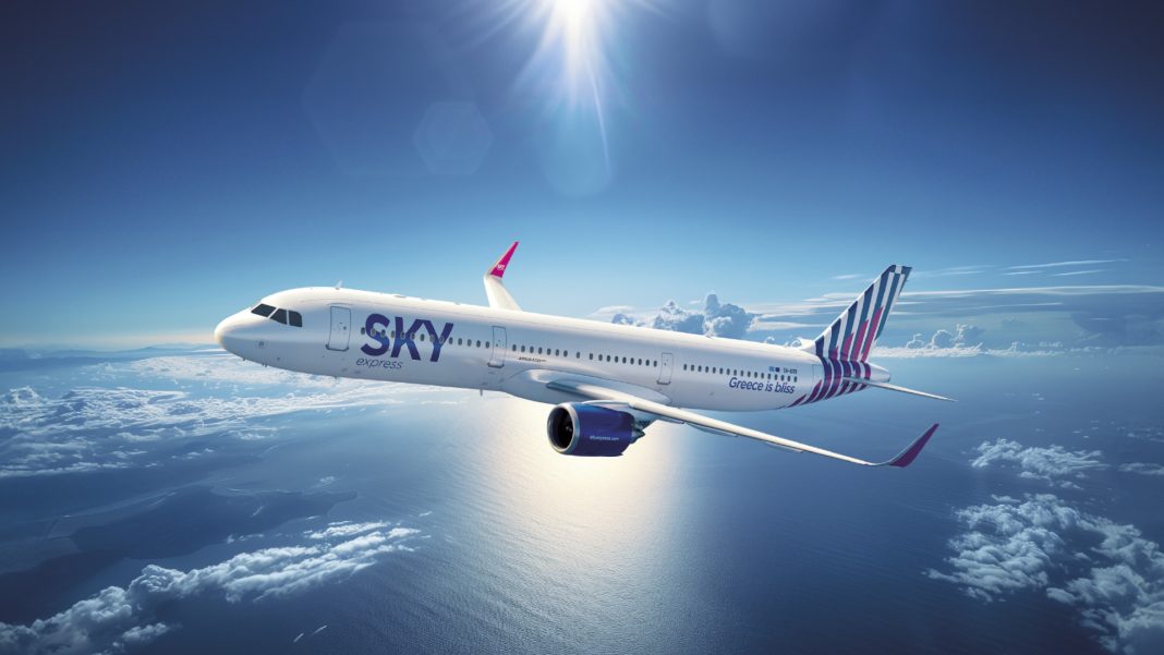 Νέες εξελίξεις στην SKY express: Επεκτείνει τον στόλο της και προσφέρει φιλικά προς το περιβάλλον αεροσκάφη
