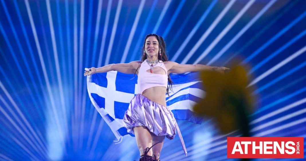 Ο φωτεινός χορός της Μαρίνας Σάττι φωτίζει την Επίδαυρο μετά την Eurovision