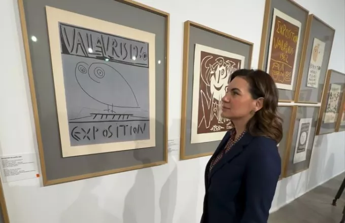 Ο λαμπρός καλλιτέχνης Πάμπλο Πικάσο αποκτά νέα ζωή στα Δελφίνια

