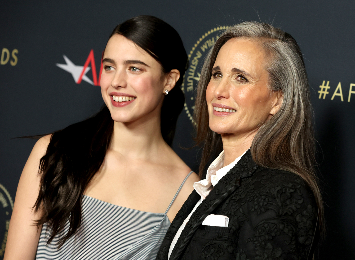 Ο νέος τίτλος τουυ μου είναι "Η Andie MacDowell μιλάει για την αυθεντική ομορφιά και την αποδοχή του χρόνου".
