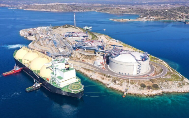 Πρωτοφανές χαμηλό επίπεδο φορτίων εισαγωγής Υγροποιημένου Φυσικού Αερίου στη Ρεβυθούσα
