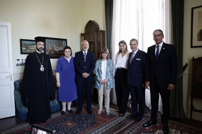 Στα εγκαίνια της Οικίας Καβάφη στην Αλεξάνδρεια η Κατερίνα Σακελλαροπούλου