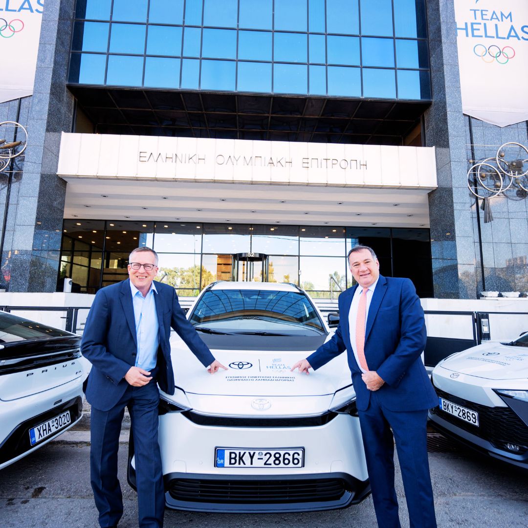 Toyota Hellas: Στηρίζει την Ολυμπιακή Λαμπαδηδρομία «Παρίσι 2024»