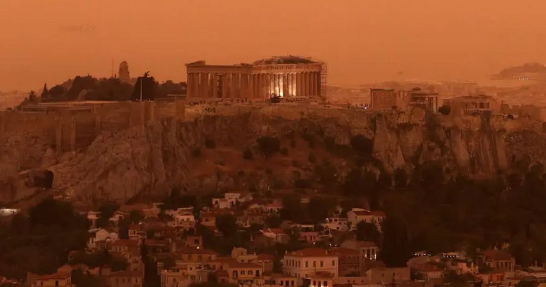 Προληπτικά μέτρα για την αντιμετώπιση της θύελλας σκόνης από τη Σαχάρα
