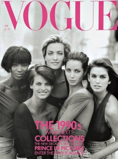 Η Vogue, τα supermodels των 90s, και το αχρείαστο Photoshop