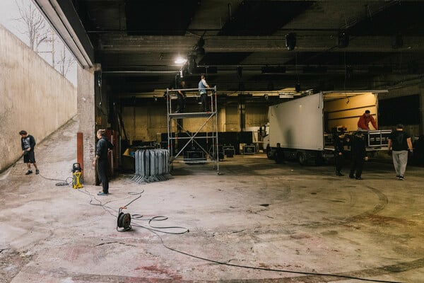 Το νέο venue EON στη βιομηχανική ζώνη του Ελαιώνα